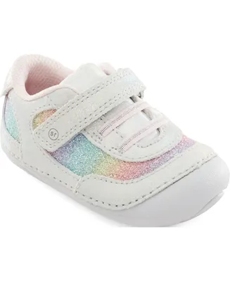 Ziggy Velcro - White/Pink Sneakers | Kid's Shoes and Clothing Toddler 5