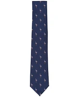 Club Room Men's Classic Flamingo Conversational Tie, Created for Macy's