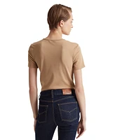 Lauren Ralph Stretch Knit T-Shirt, Regular & Petite