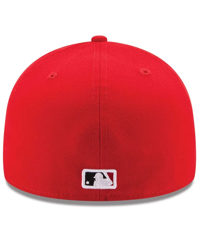 New Era Men's Red Cincinnati Reds Home Authentic Collection On-Field 59FIFTY Fitted Hat