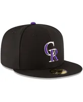 New Era Men's Colorado Rockies Authentic Collection On Field 59FIFTY Structured Hat