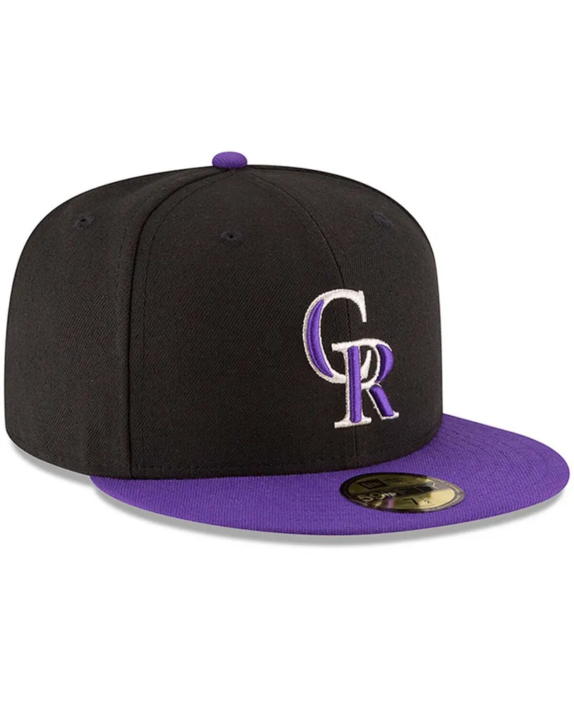 New Era Men's Colorado Rockies Authentic Collection On Field 59FIFTY Structured Cap