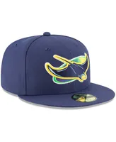 New Era Men's Tampa Bay Rays Alternate Authentic Collection On-Field 59FIFTY Fitted Hat