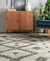 nuLoom Radmilla SMRM01B 3' x 5' Area Rug - Silver