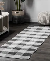 nuLoom Smoky BDSM26A 2' x 6' Runner Area Rug