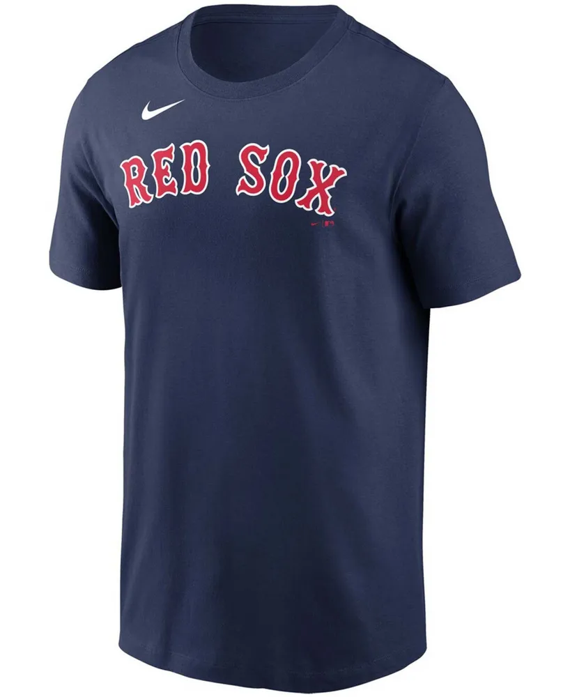 Men's Enrique Hernandez Navy Boston Red Sox Name Number T-shirt