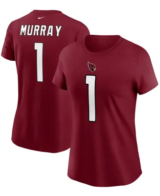Women's Kyler Murray Cardinal Arizona Cardinals Name Number T-shirt