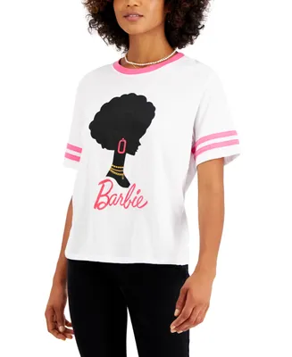 Love Tribe Juniors' Barbie Silhouette T-Shirt