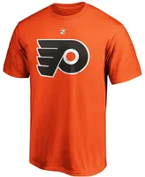 Men's Paul Coffey Orange Philadelphia Flyers Authentic Stack Retired Player Name and Number T-shirt