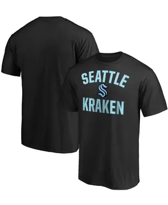 Men's Black Seattle Kraken Victory Arch T-shirt