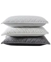 Vera Wang Diamond Velvet Reversible 3 Piece Quilt Set, Queen