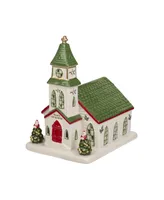 Spode Figural Light Up Church