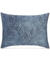 Closeout! Hotel Collection Composite Geometric Sham, King, Created for Macy's