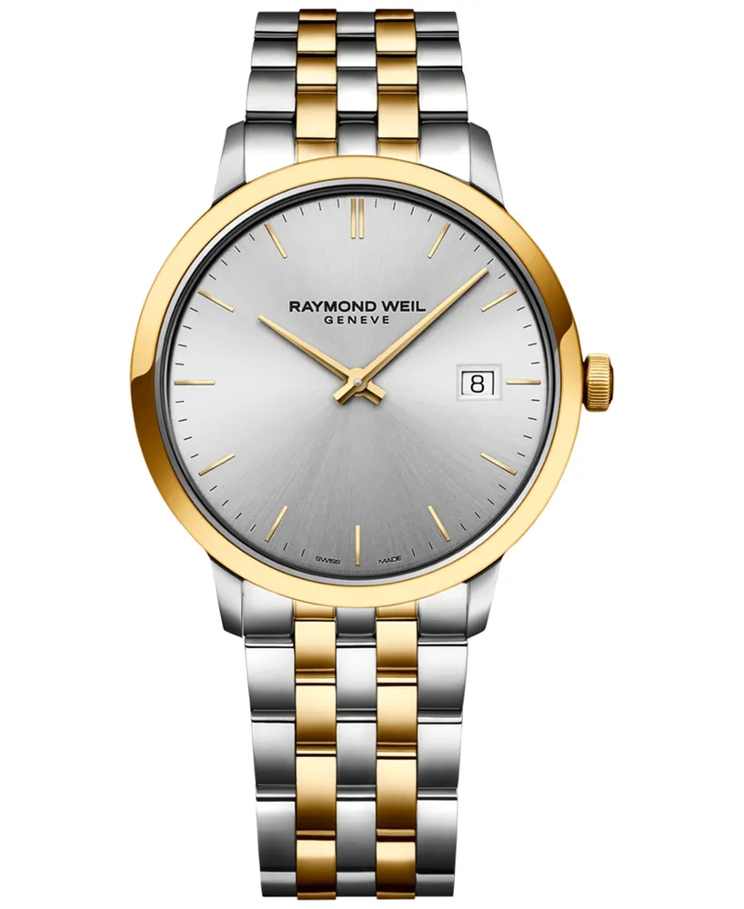 Raymond Weil Men's Swiss Toccata Two-Tone Stainless Steel Bracelet Watch 39mm