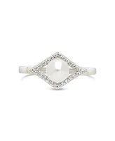 Sterling Forever Women's Alessia Evil Eye Ring