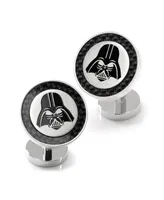 Star Wars Men's Darth Vader Forged Cufflinks - Silver
