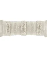 White Sand Driftwood Lumbar Decorative Pillow, 14" x 40"