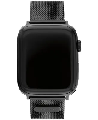 Coach Black Stainless Steel Mesh Bracelet for Apple Watch 42/44/45mm