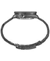 Seiko Men's Automatic 5 Sports Black Ion Finished Bracelet Watch 43mm