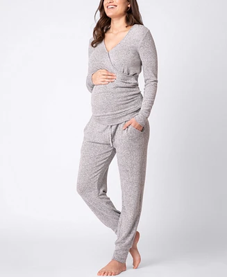 Seraphine Women's 2 Piece Maternity Loungewear Set