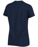Women's Navy Dallas Cowboys Logo Essential T-shirt