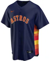 Men's Yordan Alvarez Navy Houston Astros Alternate Replica Player Jersey