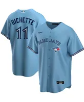 Men's Bo Bichette Powder Blue Toronto Jays Alternate Replica Player Name Jersey