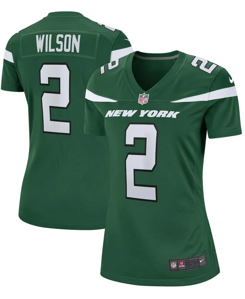 Women's Zach Wilson Gotham Green New York Jets 2021 Nfl Draft First Round Pick Game Jersey