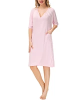 Ink+Ivy Women's Dolman Sleeve Dress with Side Patch Pockets