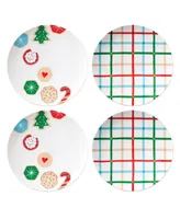 Cookie Time Accent Plate, Set of 4