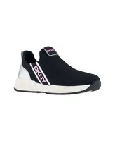 Dkny Little Girls Slip-On Padded Maddie Stripe Sneakers