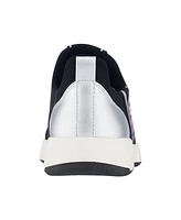 Dkny Toddler Girls Maddie Stripe Slip-On Padded Sneakers