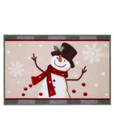 Avanti Friends Gather Holiday Printed Bath Rug, 20" x 30"