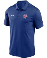 Men's Royal Chicago Cubs Team Logo Franchise Performance Polo Shirt