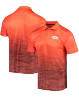 Men's Orange Oklahoma State Cowboys Marshall Polo