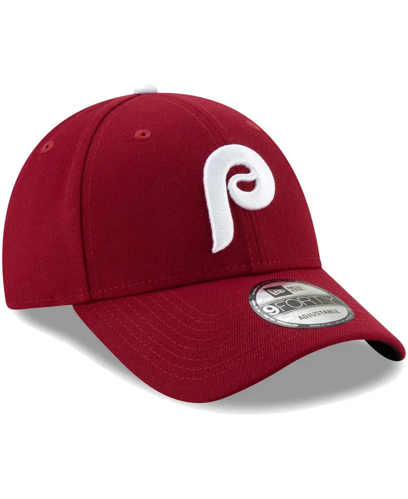 Men's Maroon Philadelphia Phillies Alternate 2 The League 9FORTY Adjustable Hat