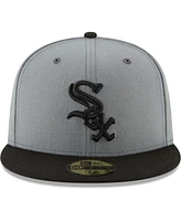 Men's Gray, Black Chicago White Sox Two-Tone 59FIFTY Fitted Hat