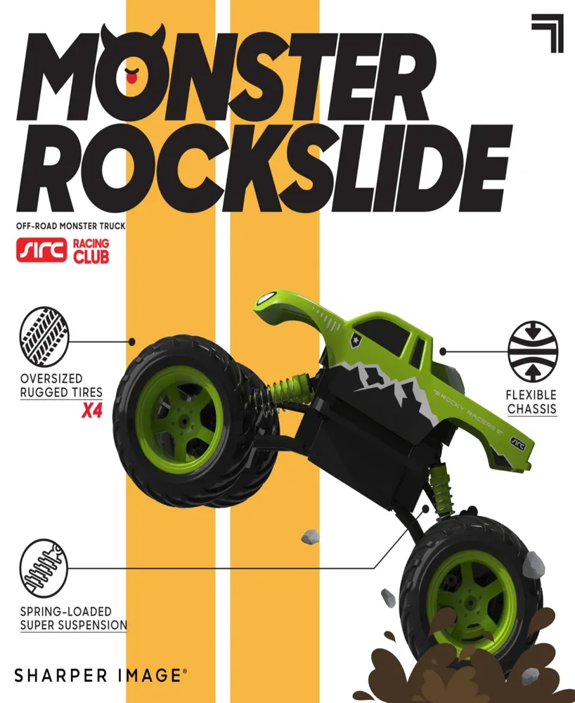 Sharper Image Toy Rc Monster Rockslide, 2.4 GHz Off-Road Monster Truck