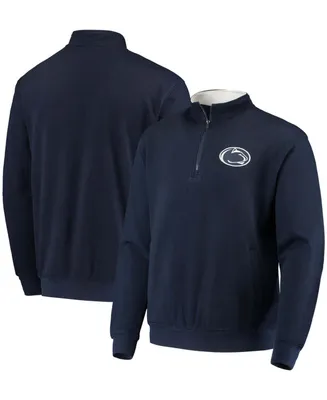 Men's Navy Penn State Nittany Lions Tortugas Logo Quarter-Zip Jacket