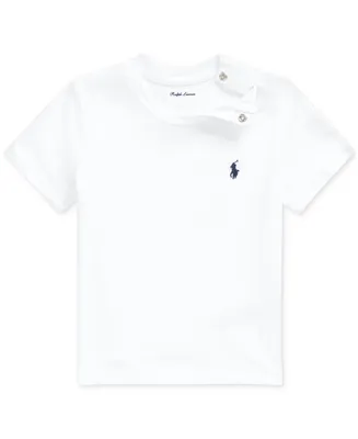 Polo Ralph Lauren Baby Boys Cotton Crewneck Embroidered Pony T-Shirt