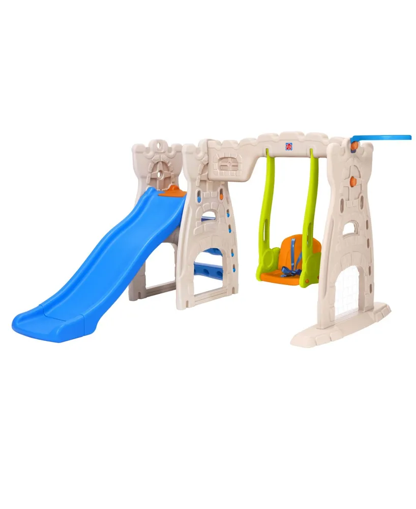 Grow'n up Scramble N Slide Plastic Play Center; Ages 2- 6 Years