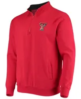 Men's Red Texas Tech Raiders Tortugas Logo Quarter-Zip Jacket