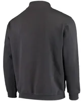 Men's Charcoal Army Knights Tortugas Logo Quarter-Zip Jacket