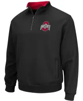 Men's Ohio State Buckeyes Tortugas Team Logo Quarter-Zip Jacket