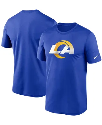 Men's Royal Los Angeles Rams Logo Essential Legend Performance T-shirt