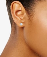 Diamond Solitaire Stud Earrings (3/4 ct. t.w.) in 14k White or Yellow Gold