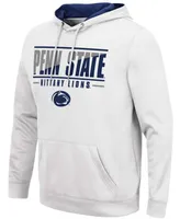 Men's White Penn State Nittany Lions Slash Stack 2.0 Pullover Hoodie