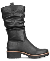 Sun + Stone Women's Nelliee Lug Sole Slouch Boots, Created for Macy's