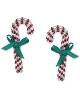 Holiday Lane Candy Cane Drop Earrings, Created for Macy's