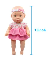 Cuddle Kids Baby Doll Carry Play Set, 27 Pieces